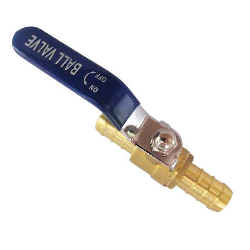 Pysrych 5/8 Inch Inch Heater Hose Shut Off Valve 16mm OD Brass Ball Valve 90 Degree Turn Full Port 1pc - Image 2